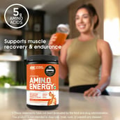 5 - ON (Optimum Nutrition) Essential Amino Energy, 0.6 lb 30 Servings Orange