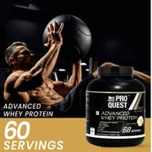 5 - Proquest Advanced Whey Protein 5lb & Creatine Monohydrate 0.55lb Combo, 2 Piece(s)/Pack Vanilla Cream & Unflavoured