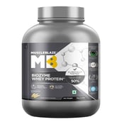 1 - MuscleBlaze Biozyme Whey Protein Powder, 4.4 lb Kesar Kulfi