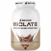 1 - Big Flex Isolate Prime Whey Protein, 4 lb Coffee