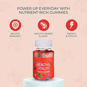 4 - Nutriburst Health & Vitality Multivitamins, 30 gummies Natural Mixed Berry