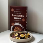 4 - Cosmix No Nonsense Plant Protein Pancake Mix, Chocolate Cake 200 g
