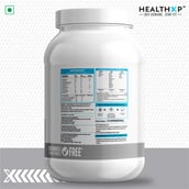 5 - HealthXP 100% Whey Protein, 2.2 lb Strawberry Cream
