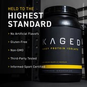 3 - Kaged Muscle Whey Protein Isolate,  3 lb  S'mores 