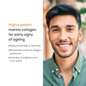 1 - TrueBasics Marine Collagen with Hyaluronic Acid OP,  15 sachets/pack  Orange 