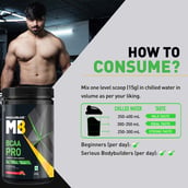 2 - MuscleBlaze BCAA Pro, 0.99 lb 30 Servings Watermelon