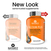 5 - Naturyz Calcium Calcium with Magnesium Zinc & Vit D, 120 tablet(s) Unflavoured