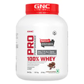 2 - GNC Pro Performance 100% Whey Protein & Black Shaker 700 ml Combo, 4 lb Chocolate Supreme