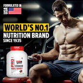 3 - GNC Pro Performance 100% Whey Protein & White Shaker 700 ml Combo, 4 lb Chocolate Supreme