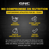 9 - GNC Pro Performance 100% Whey Protein & White Shaker 700 ml Combo, 4 lb Chocolate Supreme