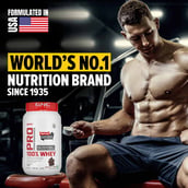 3 - GNC Pro Performance 100% Whey Protein & White Shaker 700 ml Combo,  2 lb  Chocolate Fudge 