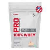 1 - GNC Pro Performance 100% Whey Protein, 1 lb Mawa Kulfi