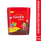 1 - Geofit Kids Protein Powder, 250 g Chocolate