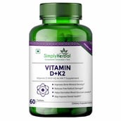 2 - Simply Herbal Vitamin D+K2 & CoQ10 Combo, 60 tablet(s) Unflavoured