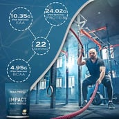 4 - Nakpro Impact Whey Protein, 2.2 lb Vanilla (Pack of 2)