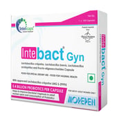 1 - Dr. Morepen Intebact Gyn,  10 capsules  Unflavoured 