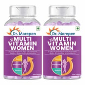 1 - Dr. Morepen Multivitamin Women,  60 tablet(s)  Unflavoured (Pack of 2) 