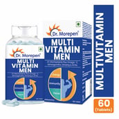 5 - Dr. Morepen Multivitamin Men,  60 tablet(s)  Unflavoured (Pack of 2) 