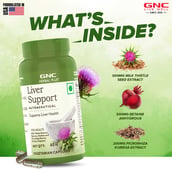 4 - GNC Herbal Plus Liver Support (Pack of 2),  60 veggie capsule(s) 