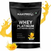 1 - Nakpro Whey Platinum Whey Protein Isolate, 1.1 lb Mango