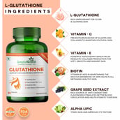 3 - Simply Herbal Glutathione, Unflavoured (Pack of 3) 60 capsules