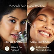 7 - Kapiva Glow Mix 30 Sachets & Kumkumadi Glow Face Oil 30ml Combo, 2 Piece(s)/Pack Unflavoured