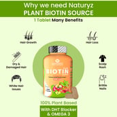 9 - Naturyz Icelandic Pure Cod Liver Oil 100 Softgels & Plant Biotin 60 Tablets Combo, 2 Piece(s)/Pack