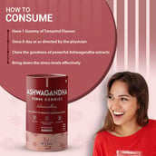 8 - Nirvasa Ashwagandha KSM66 Tamarind (Pack of 3), 60 gummies