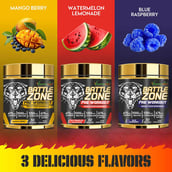 5 - Vitaminnica Battle Zone Pre-Workout,  0.53 lb  Mango Berry 