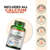 5 - Simply Herbal Calcium Magnesium + Zinc with Vitamin D3, 120 tablet(s) Unflavoured