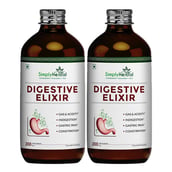 1 - Simply Herbal Digestive Elixir Syrup (Pack of 2), 450 ml