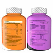 3 - Naturyz Calcium Plus 120 Tablets & Triple Strength Omega 3 Fish Oil 60 Softgels Combo,  2 Piece(s)/Pack  Unflavoured 