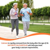 11 - Naturyz Calcium Plus 120 Tablets & Triple Strength Omega 3 Fish Oil 60 Softgels Combo,  2 Piece(s)/Pack  Unflavoured 