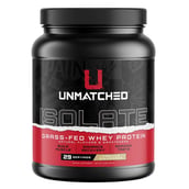 1 - Unmatched Isolate Grass-Fed Whey Protein, 2 lb Vanilla Milkshake