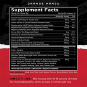 3 - Unmatched Electra Shred Advanced Hydration, 0.88 lb Orange Mango
