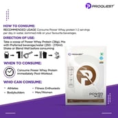 3 - Proquest Raw Power Whey Protein, 0.08 lb Milk Chocolate