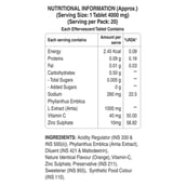 7 - Pure Nutrition Natural Vitamin C 1000mg Effervescent,  20 tablet(s)  Orange 