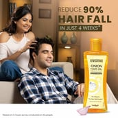 4 - Enshine Onion Hair Oil, 100 ml for Hair Fall Control