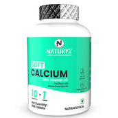 2 - Naturyz Soft Calcium with Vitamin D3, 60 tablet(s) Unflavoured