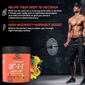 6 - Naturyz Instantized BCAA 5000 PRO, 0.33 lb 15 Servings Mix Fruit Cocktail