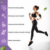 3 - Health Veda Organics Magnesium Glycinate, Unflavoured 60 capsules