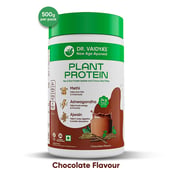 1 - Dr. Vaidya's Plant Protein, 1.1 lb Chocolate