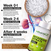 5 - Health Veda Organics Potassium Citrate, 60 tablet(s)