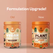 2 - Origin Nutrition Plant Protein, 0.63 lb Chocolate Fudge