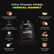 2 - Athlab Unreal Gains, 6.6 lb Banana Smoothie