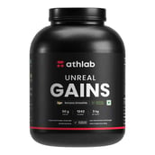 1 - Athlab Unreal Gains, 6.6 lb Banana Smoothie