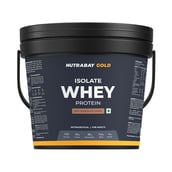 1 - Nutrabay Gold Isolate Whey Protein,  8.8 lb  Rich Chocolate Creme 
