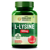 1 - Vlado's Himalayan Organics L-Lysine 500mg,  120 veggie capsule(s) 