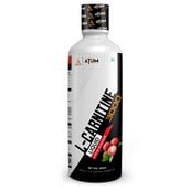 1 - AS-IT-IS Nutrition ATOM L-Carnitine Liquid, 450 ml Litchi
