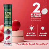 5 - Vitaminnica ACV Moringa, 15 tablet(s) Mixberries (Pack of 6)